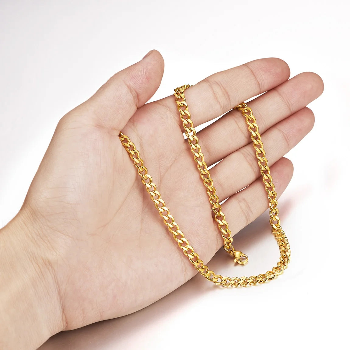 Gilded Grace™ | 4.8mm Gold Chain